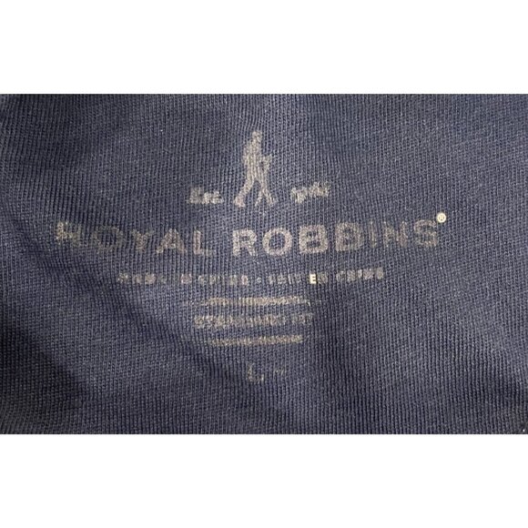 Royal Robbins Straight Fit Gray Polo Shirt Large Mens Short Sleeve Travel - Picture 6 of 6